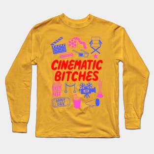 Cinematic Bitches T-Shirt (colour) Long Sleeve T-Shirt